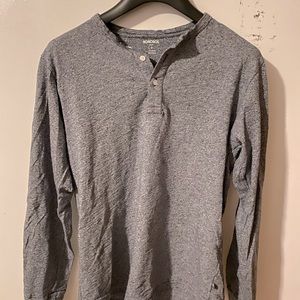 Bonobos Marled Jersey Henley Slim Fit, Marled Navy, M